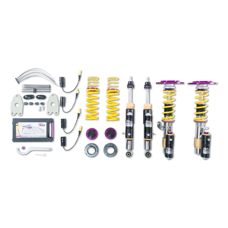 KW Coilover Kit V4 2015 BMW M3 (F80) / M4 (F82) w/ Electronic Suspension - 3A7200AP