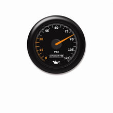 Load image into Gallery viewer, Innovate MTX Analog Oil Pressure Gauge 0-120psi - Black Dial - 3859