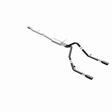 Load image into Gallery viewer, MagnaFlow SYS Cat-Back 4in Black Dual Split Rear Tips 14-15 Chevy Silverado/GMC Sierra 4.3L-5.3L - 15361