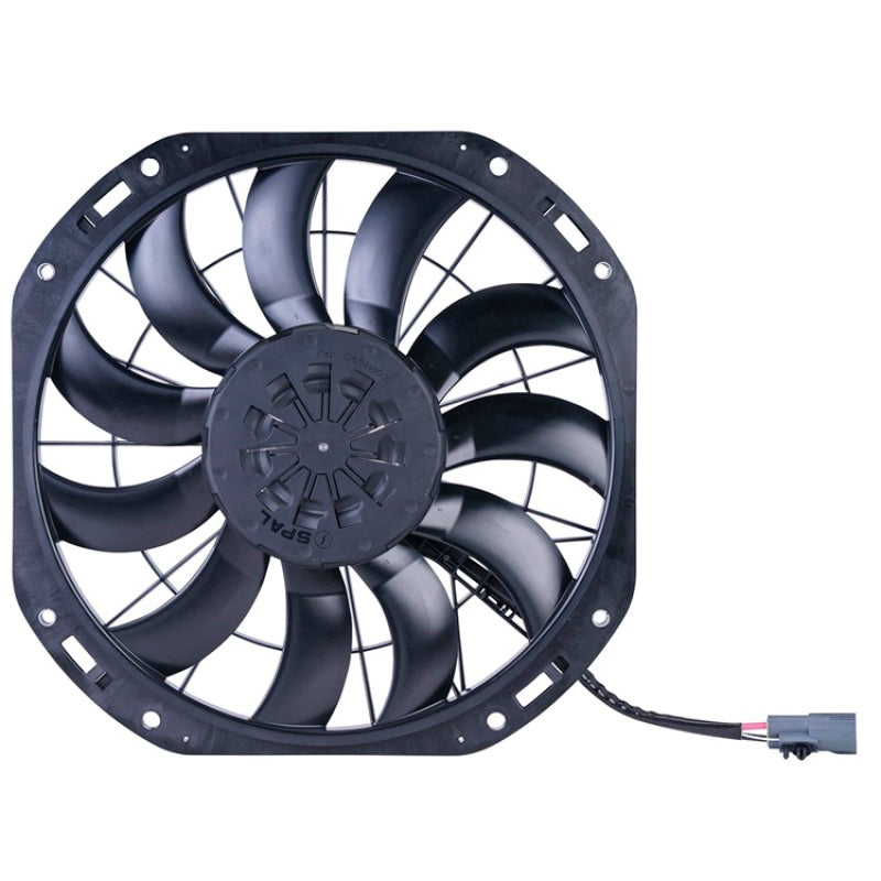 SPAL 850W 19in BEAST 3700 Flush Mount Brushless Fan w/Jumper Harness - 30107521-PKG