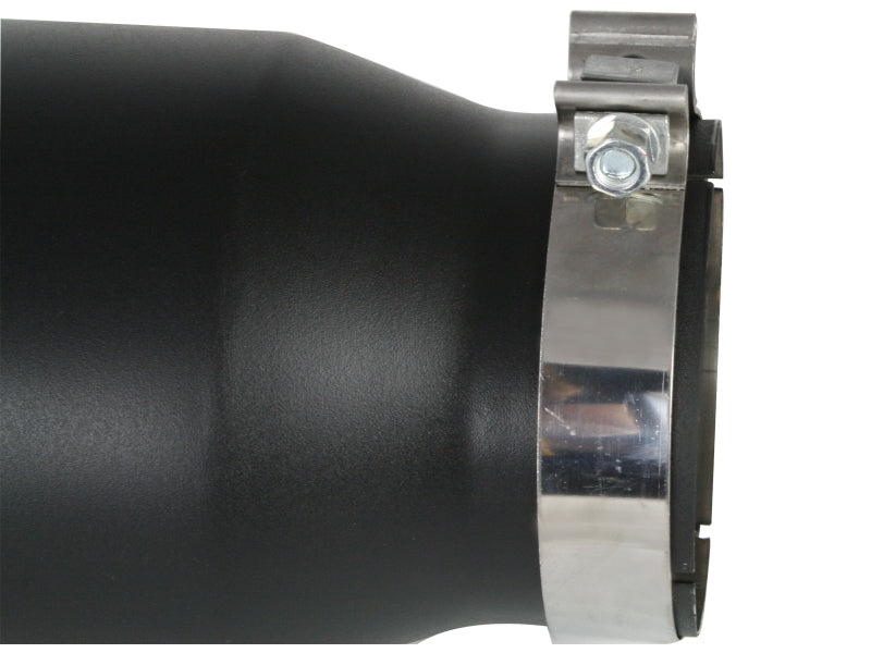 aFe MACH Force-XP 409 SS Right Side Single Wall Exhaust Tip 5in Inlet x 7in Outlet x 15in L - 49T50701-B15
