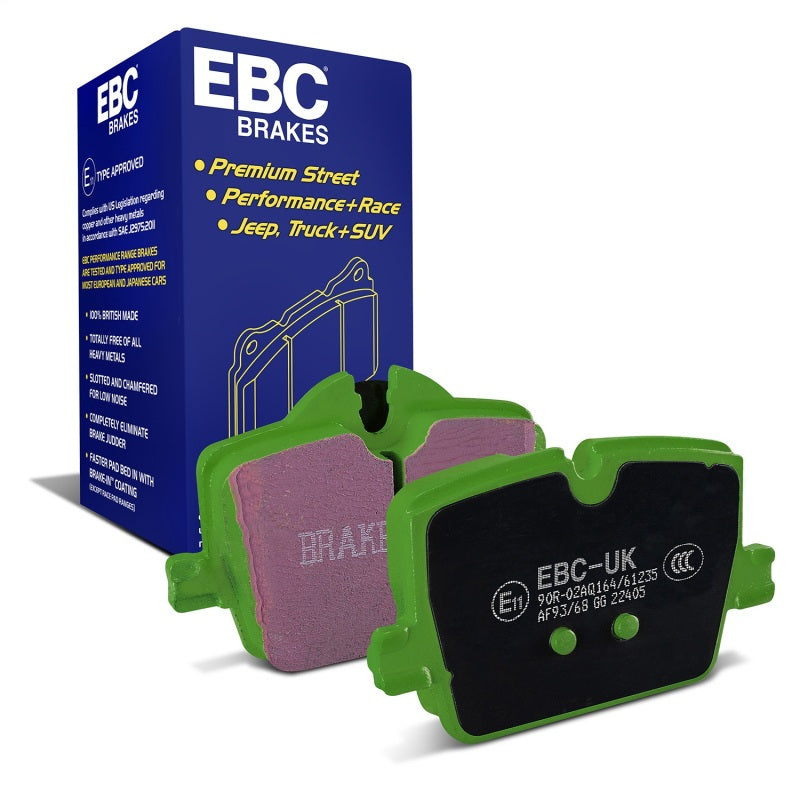 EBC 2019+ BMW Z4 G29 2.0T Greenstuff Rear Brake Pads - DP22405