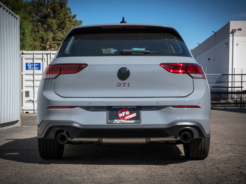 aFe 22-24 Volkswagen GTI MACH Force-Xp 3 to 2-1/2 IN Stainless Steel Cat-Back Exhaust w/Carbon Tips - 49-36454-C