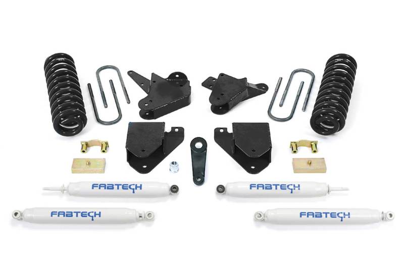 Fabtech 08-10 Ford F250 2WD V10 & Diesel 6in Basic Sys w/Perf Shks - K2062