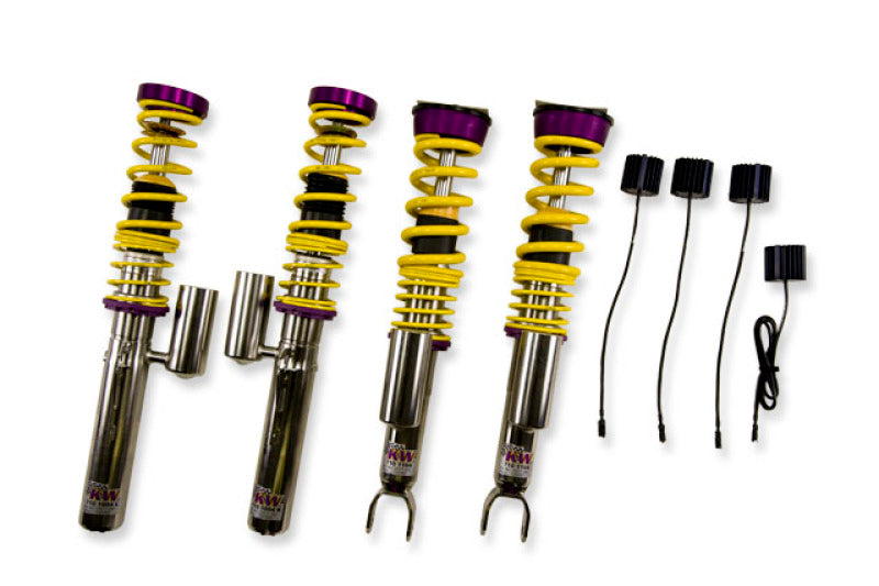 KW Coilover Kit V3 Porsche 911 (997) Carrera w/ PASM (Must Deactivate PASM) - 35271038
