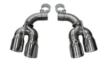 Load image into Gallery viewer, Corsa 2017-2024 Chevy Camaro SS 2.75in Inlet / 4in Outlet Polished Tip Kit (For Corsa Exhaust Only) - 14774