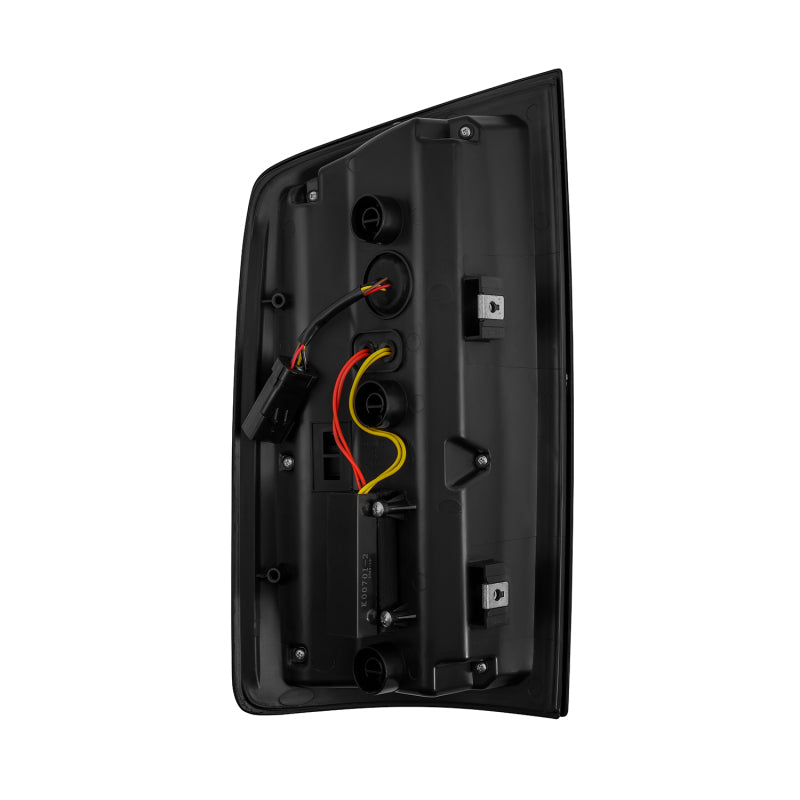 AlphaRex 02-06 Dodge Ram1500/03-06 Dodge Ram 2500/3500 Truck LUXX-Series LED Tail Lights Alpha-Black - 641020