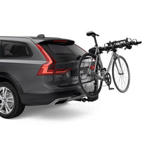 Load image into Gallery viewer, Thule Apex XT 5 - Hanging Hitch Bike Rack w/HitchSwitch Tilt-Down (Up to 5 Bikes) - Black - 9026XT