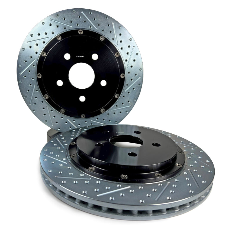 Baer Brakes 16-24 Chevy Camaro SS Eradispeed+ Rear SDZ 2-Piece Performance Brake Rotors - 2302071