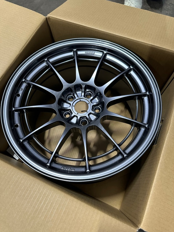 Enkei NT03+M 18x9.5 5x114.3 40mm Offset 72.6mm Bore Gunmetal Wheel *MOQ 40 - 3658956540GM