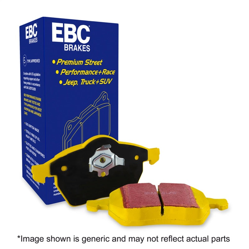 EBC 08-11 Kia Borrego 3.8 Yellowstuff Front Brake Pads - DP41844R