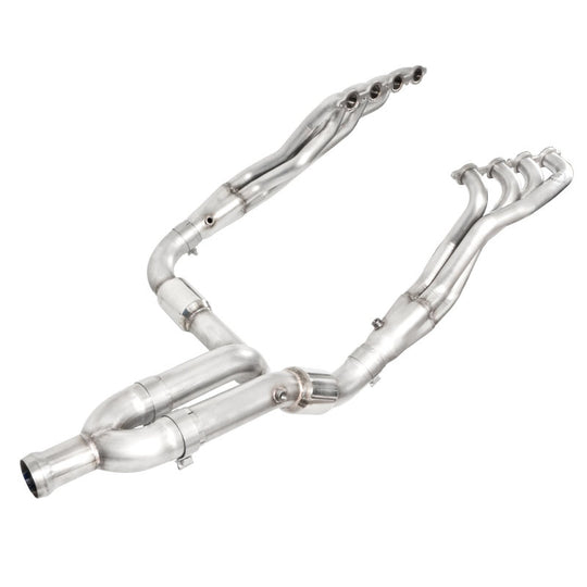 Stainless Works 14-16 Chevy Silverado/GMC Sierra Fit 5.3L Only Header High-Flow Cats Factory Conn - CT14HCATY