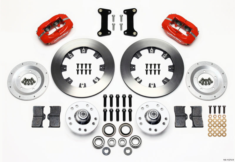 Wilwood Forged Dynalite Front Kit 12.19in Red 82-92 Camaro//Firebird - 140-11275-R