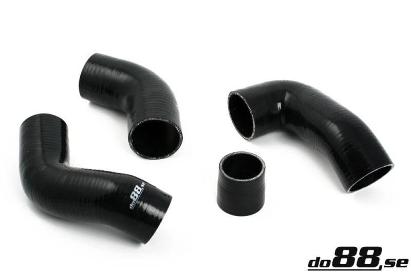 do88 Volvo 740/940 Turbo 92-98 Pressure Hoses Black - DO88-KIT4S