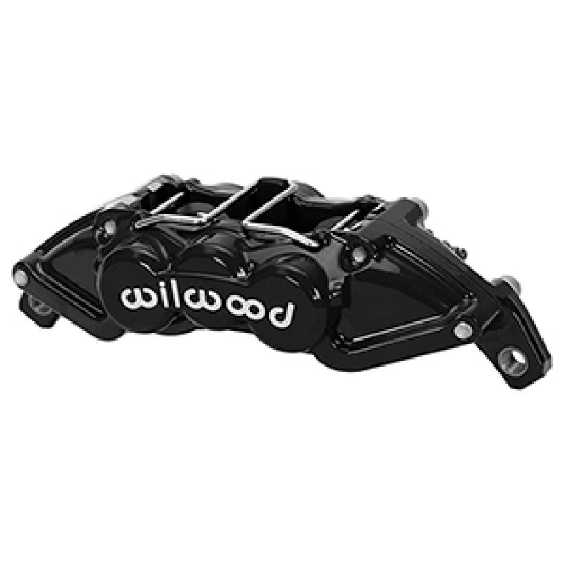 Wilwood Universal UTV4 Caliper 1.00/1.00in Pistons 25in Rotor - Black - 120-16572-BK