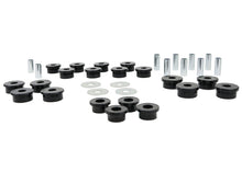 Load image into Gallery viewer, Whiteline 91-97 Toyota Land Cruiser / 96-79 Lexus LX450 Rear Vehicle Essentials Bushing Kit - WEK128