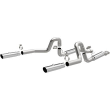 Load image into Gallery viewer, MagnaFlow 99-04 Mustang Mach 1 V8 4.6L Dual Split Rear Exit Stainless Cat-Back Performance Exhaust - 16394