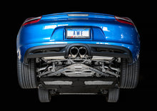 Load image into Gallery viewer, AWE Tuning Porsche 981 Performance Exhaust System - w/Chrome Silver Tips - 3010-32020