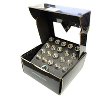 Load image into Gallery viewer, NRG 200 Series M12 X 1.25 Titanium Lug Nut Set - 21 Pc w/Lock Key Socket - Silver - LN-T210SL-21