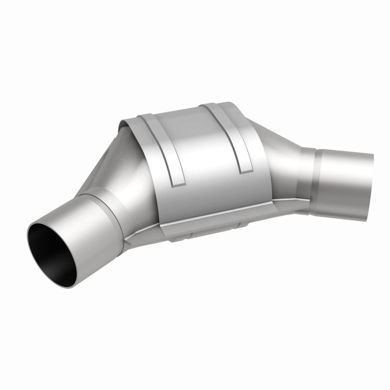 MagnaFlow Universal Catalytic Converter 2.50inch Angled Inlet/Outlet - 99186HM