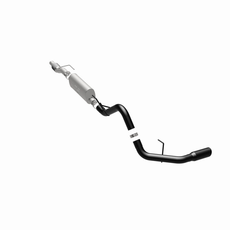 MagnaFlow SYS Cat-Back 11-14 Ford F-150 3.5L V6 EcoBoost 3in Black Single Side Exit Rear 3 Tip - 15364