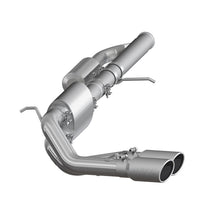 Load image into Gallery viewer, MBRP 09+ Chevrolet Silverado 1500 3in Cat Back Pre-Axle Dual Outlet w/ 4in Tip - T304 - S5081304