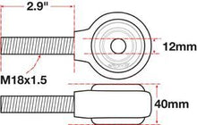 Load image into Gallery viewer, SPC Performance xAxis Rod End Ball Joint