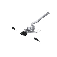 Load image into Gallery viewer, MBRP 2023 Toyota Corolla GR 1.6L T304 SS 3in Cat-Back Dual Center Rear w/ Carbon Fiber Tips - S43033CF