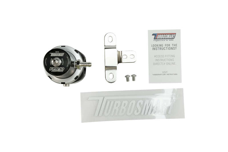 Turbosmart FPR10 Pro-Lite Fuel Pressure Regulator - Black - TS-0404-1442