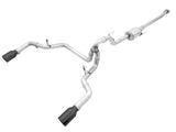 AWE Tuning 0FG 21+ Ford F150 Dual Split Rear Cat-Back Exhaust- 5in Diamond Black Tips - 3015-33119
