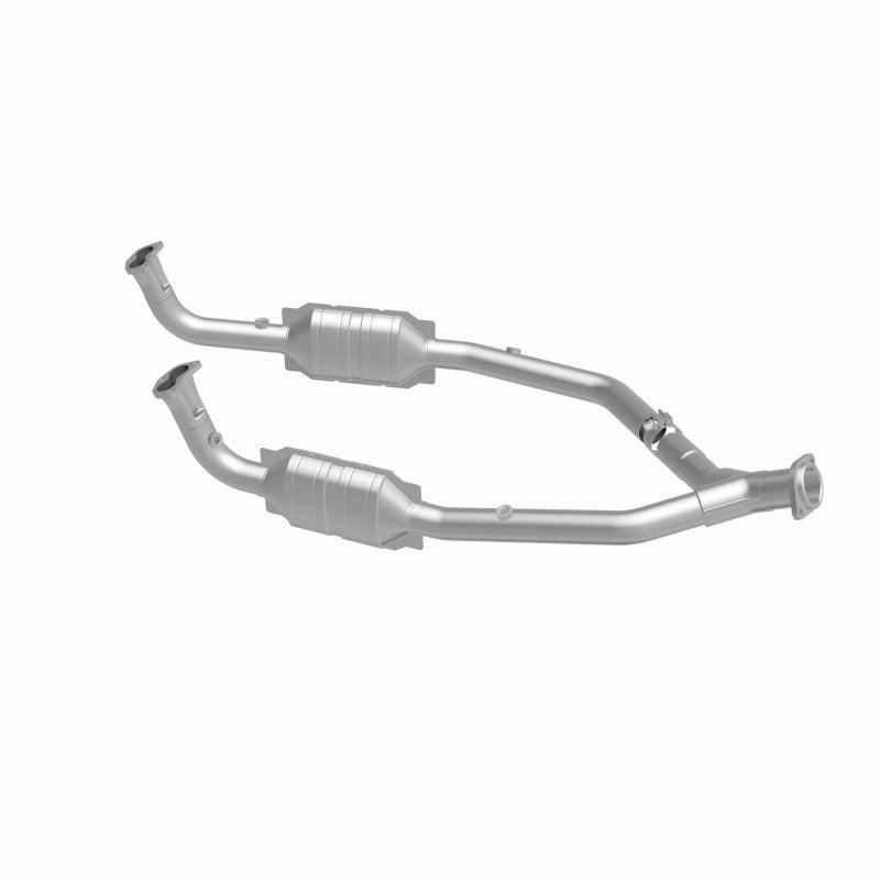 MagnaFlow Direct Fit Catalytic Converter OEM 2003 Land Rover Discovery Underbody - 4551028