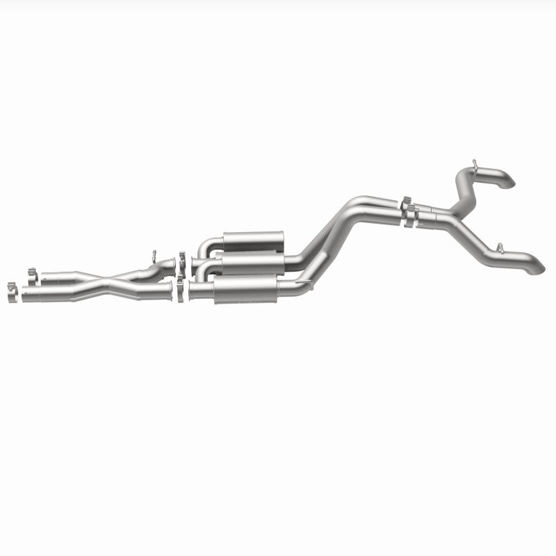 MagnaFlow Cat-Back 2021 Jeep Wrangler 6.4L Rock Crawler Series Dual Exit Stainless Exhaust - 19582
