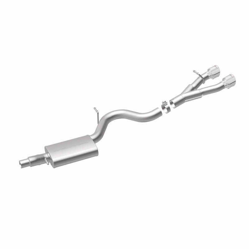 MagnaFlow 12-13 VW Golf L4 2.0L Turbocharged Dual Center Rear Exit Stainless Cat Back Perf Exhaust - 15156