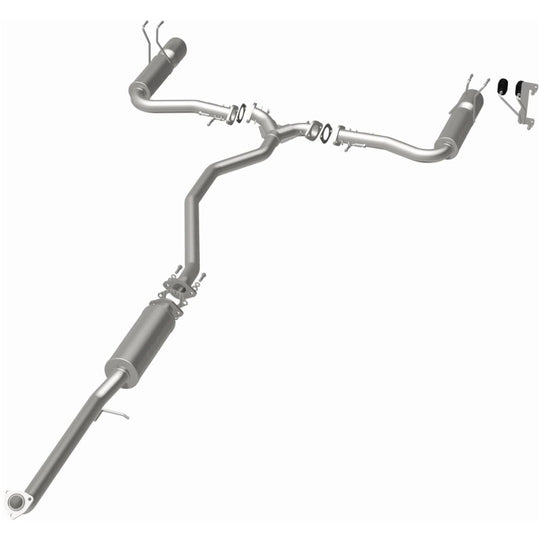 MagnaFlow 16-18 Honda Civic L4 2.0L Street Series Cat-Back Exhaust w/ Polished Tips - 19313