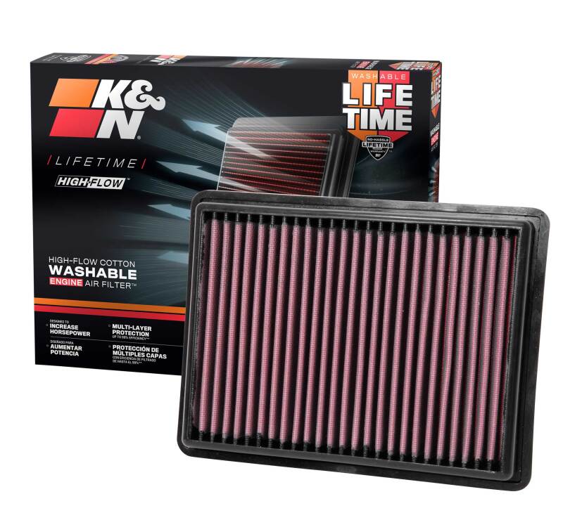 K&N Replacement Air Filter 2018 Chevrolet Equinox / 2018 GMC Terrain 1.5L/1.6L/2.0L - 33-5069