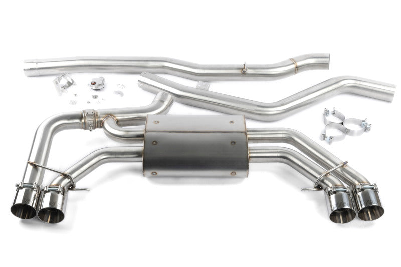 Dinan 18-25 BMW X3 M40i/X4 M40i (G01/G02) Valved Catback Exhaust System - Polished Tips - D660-0099