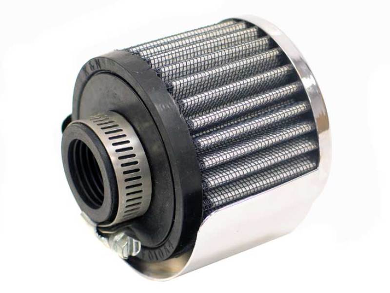 K&N 1in Flange ID x 3in OD x 2.5in Height Clamp On Crankcase Vent Filter - 62-1511
