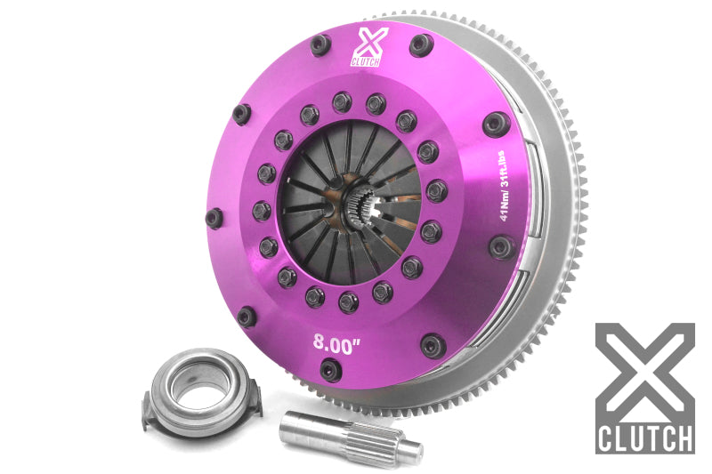XClutch 06-12 Mazda MX-5 Miata Grand Touring 2.0L 8in Twin Solid Ceramic Clutch Kit - XKMZ20524-2E