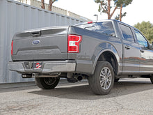 Load image into Gallery viewer, aFe Gemini XV 3in 304 SS Cat-Back Exhaust 15-20 Ford F-150 V6 2.7L/3.5 w/ Black Tips - 49-33123-B