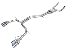 Load image into Gallery viewer, AWE Tuning 19-23 Audi C8 S6/S7 2.9T V6 AWD Track Edition Exhaust - Chrome Silver Tips - 3020-42101