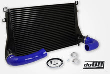 Load image into Gallery viewer, do88 Audi/Seat/Skoda/Volkswagen 1.8T/2.0T (MQB) Intercooler w/Blue Hoses - ICM-300-B