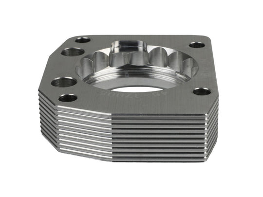 aFe 00-03 Honda S2000 L4 2.0L Silver Bullet Throttle Body Spacer - Silver - 46-37005