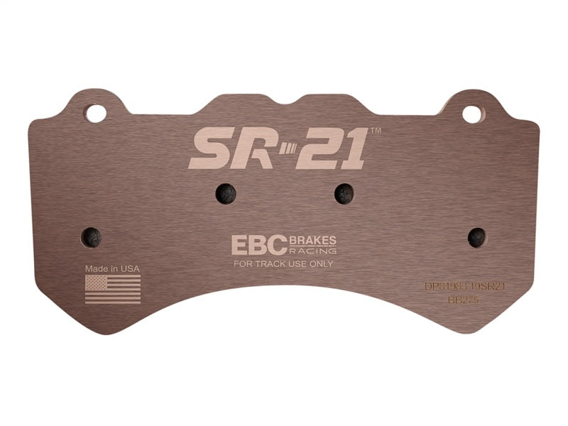 EBC Racing Alcon RC6 SR-21 Sintered Race Front Brake Pads - DP81983.19SR21