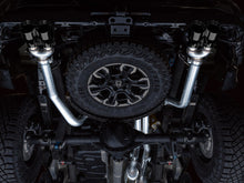 Load image into Gallery viewer, AWE Tuning 22-23 GMC Sierra 1500 AT4X 6.2L 0FG Catback Split Dual (Flat Bumper) - Diamond Black Tips - 3015-43284