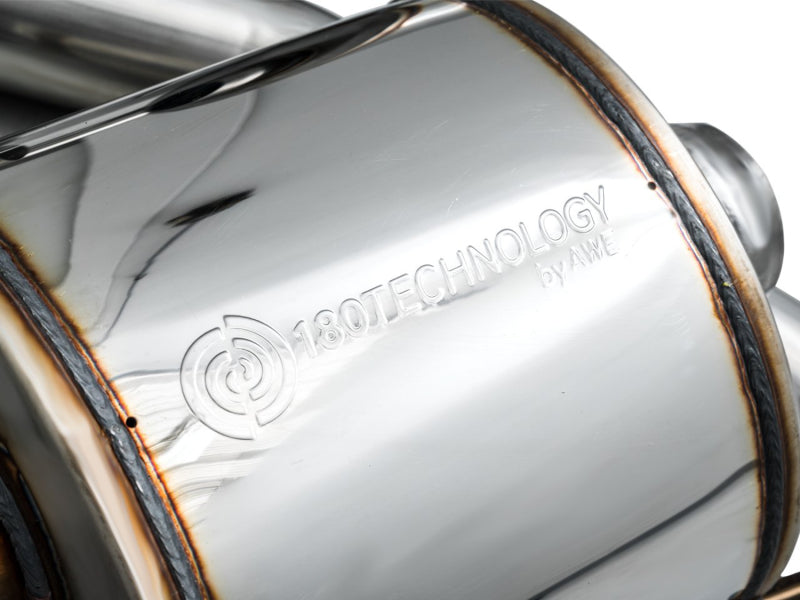 AWE Tuning Audi 2019-2023 C8 A6/A7 3.0T Touring Edition Cat-Back Exhaust- Turn Downs - 3015-31003