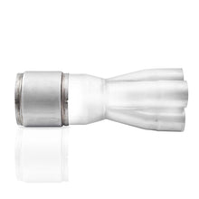 Load image into Gallery viewer, Stainless Works 3.5in OD 4.25in Body 5in Length Race Muffler - RM35
