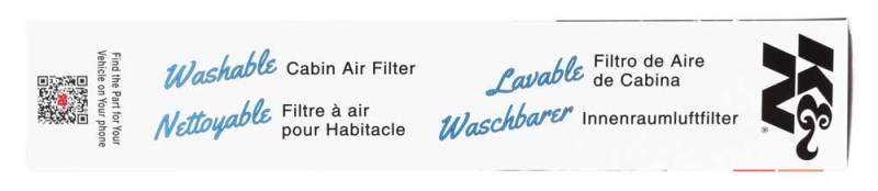 K&N Replacement Cabin Air Filter - VF4002