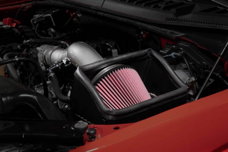 K&N 18-24 Ford F150 3.3L V6 Performance Air Intake System w/ Red Air Filter - 77-2619KC