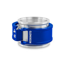 Load image into Gallery viewer, Mishimoto 2.5in Quick Release Clamp Assembly - Blue - MMCLAMP-QD-25BL