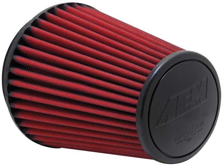AEM 6 in DRY Flow Short Neck 9 in Element Filter - 21-2100DK
